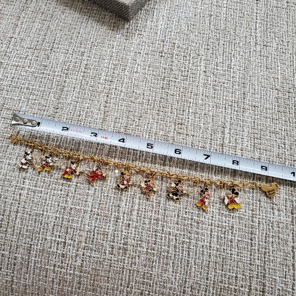 The Bradford Exchange Disney Mickey Mouse Through the Years Charm Bracelet - Picture 4 of 16